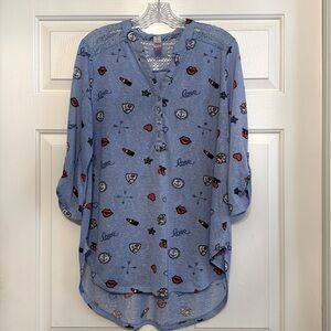 No Boundaries Love Top Sz XL